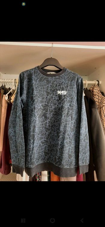 Sweat-shirt bleu marine