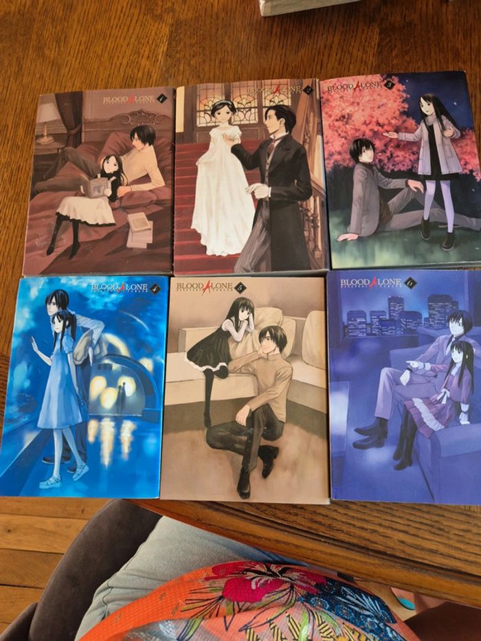 manga blood alone - 6 tomes