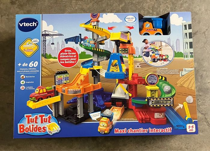 Tut Tut bolides /Maxi chantier interactif(1-5 ans )