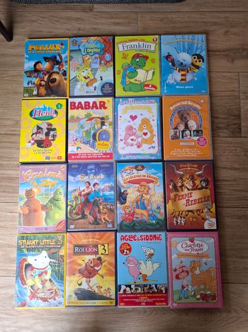 Lot de 16 DVD en très bon état