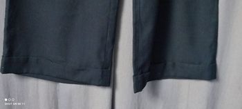 Pantalon noir T44 jambes larges