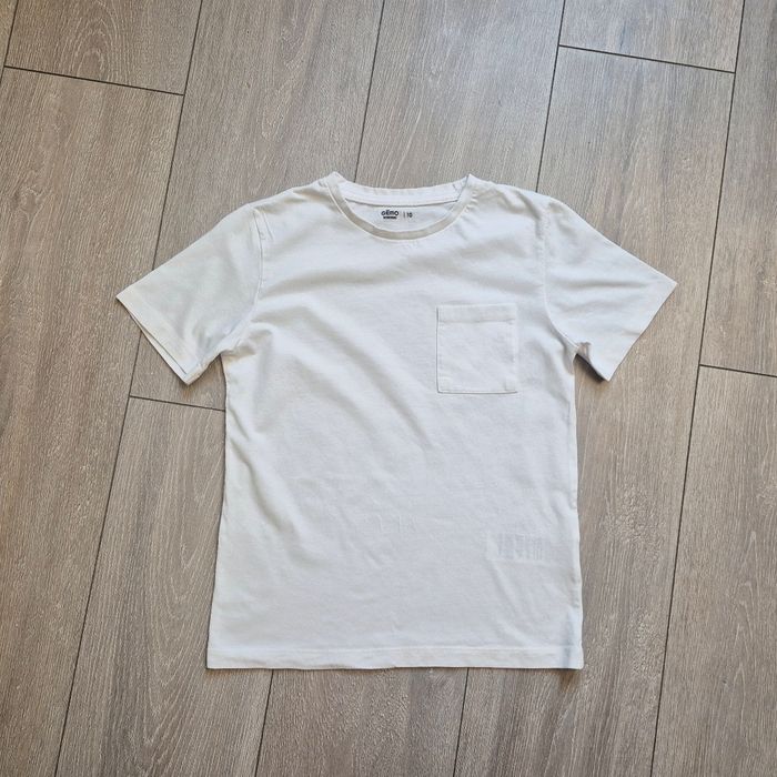 T- shirt blanc. Garçon 10 ans. Marque Gémo