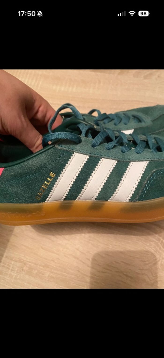 Adidas Gazelle Indoor verte - photo numéro 7