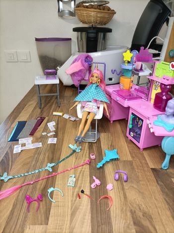 Lot Barbie nombreux accessoires+ 1 barbie