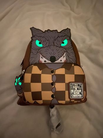Loungefly Disney / Loup Garou Cosplay Glow in the dark / L’étrange Noël de Mr Jack