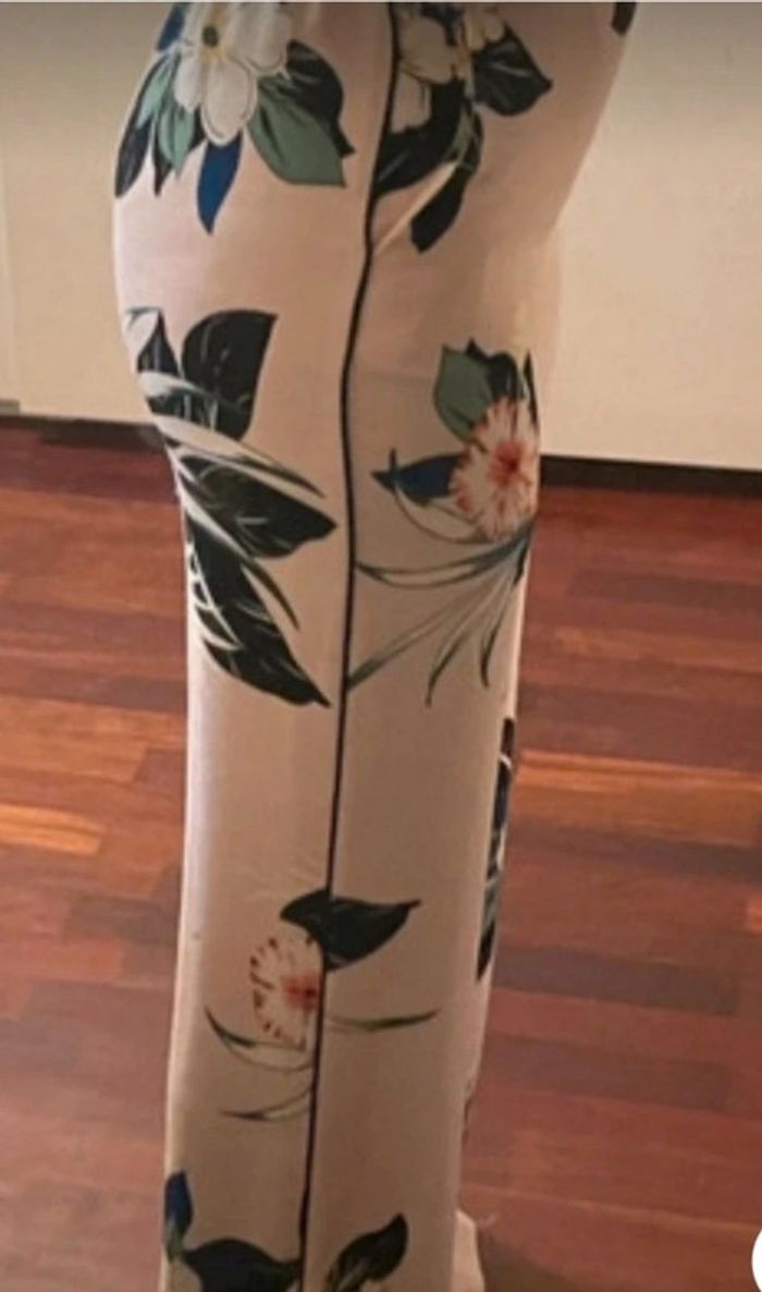 Pantalon fluide fleuri "Zara" - photo numéro 3