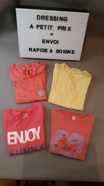 T shirt manche courte 5 ans