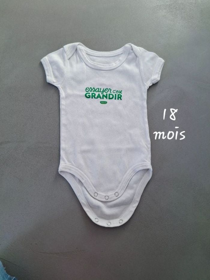 Body manches courtes 18M