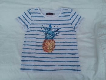 1 tee-shirt manche courte fille 6 ans 