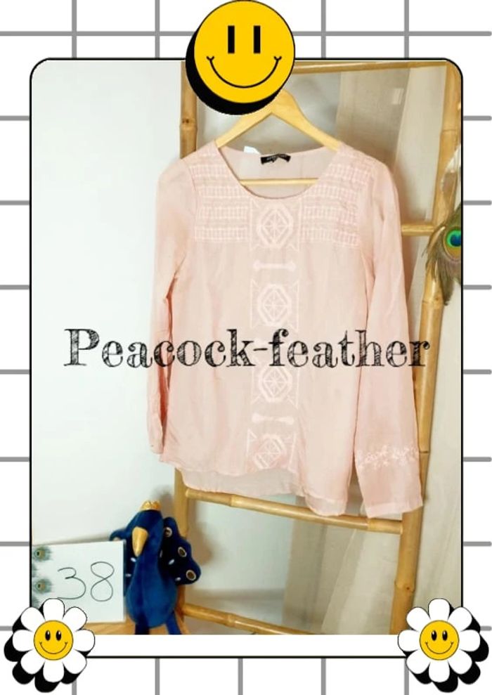 Blouse rose neuve 38