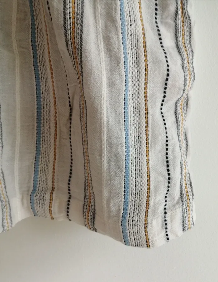 Ensemble robe manche 3/4 kiabi broderie et culotte esprit bohème - photo numéro 7