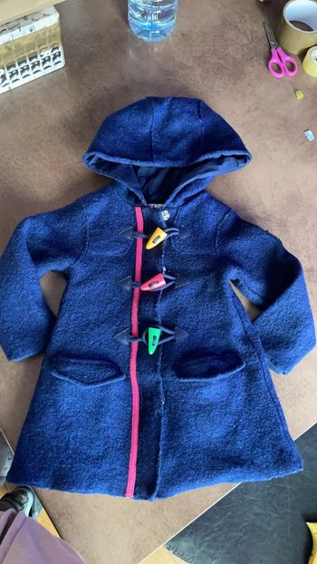 Manteau en laine 2/3ans dpam