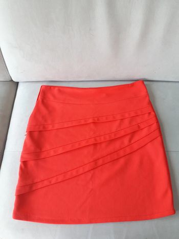 Jupe courte Corail
