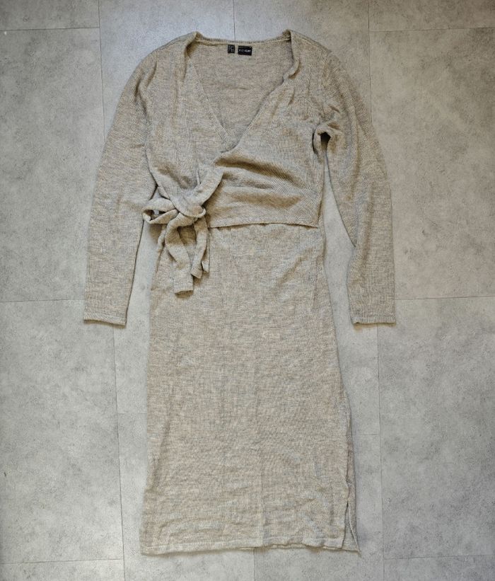 38/40 - robe en maille cache coeur / allaitement  BODYFLIRT (Bonprix)