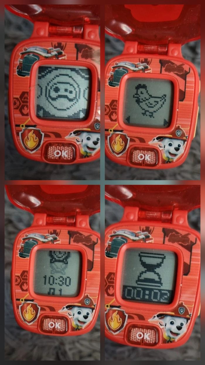 Montre-jeu à clapet avec écrans animé Pat patrouille Marcus 3 à 7ans - photo numéro 6