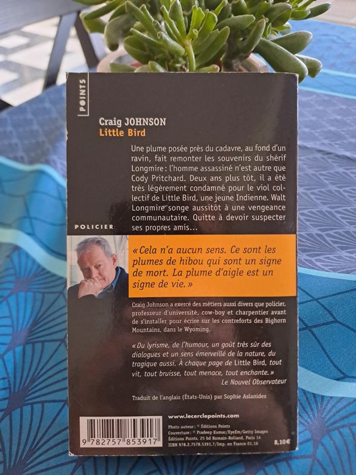 Livre Little Bird, Craig Johnson - photo numéro 2