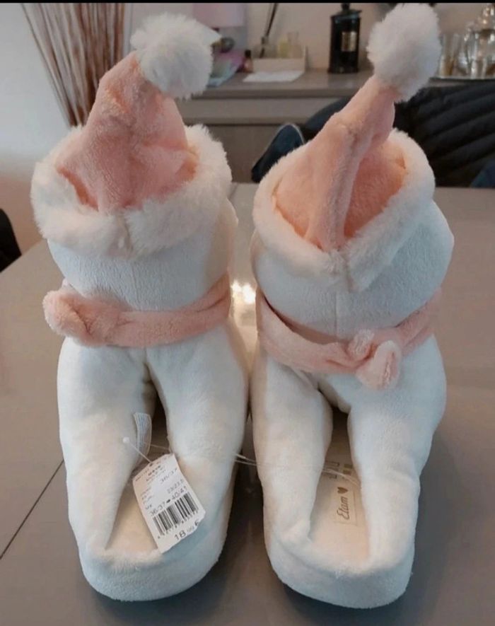 Chaussons de Noël etam 36/37 neuf - photo numéro 2