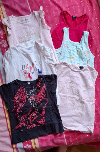 T-shirts été 3 ans