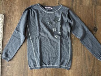 Pull fin fille étoile gémo 8 ans