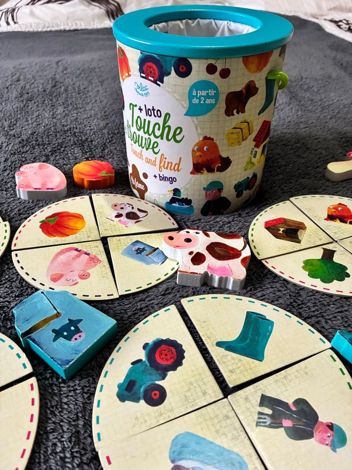 Jeu Touche et Trouve « La ferme « - photo numéro 5