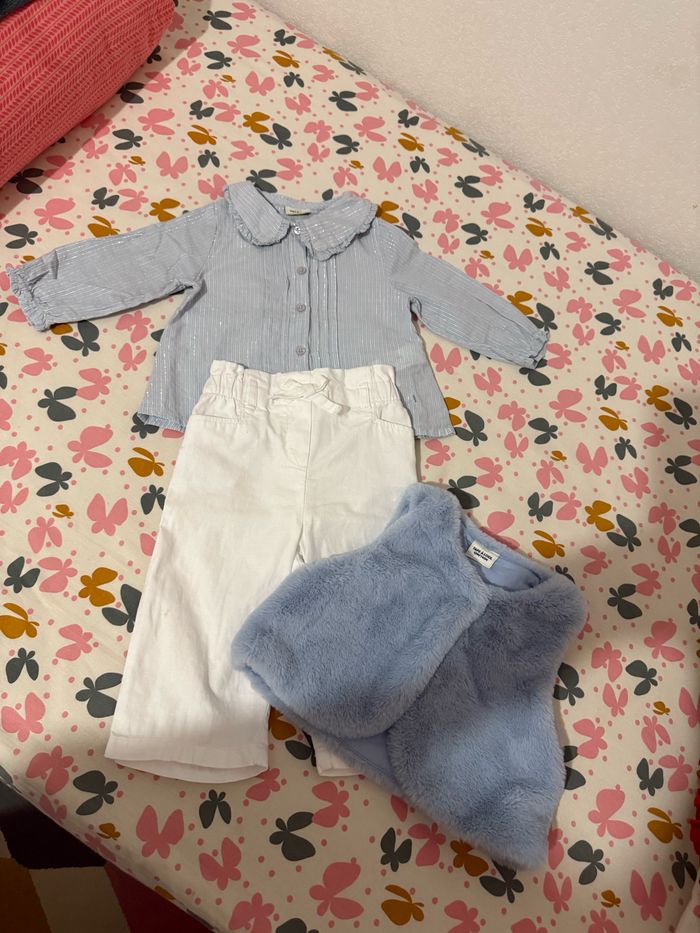 Lot vêtements bébé fille 12 mois - photo numéro 10