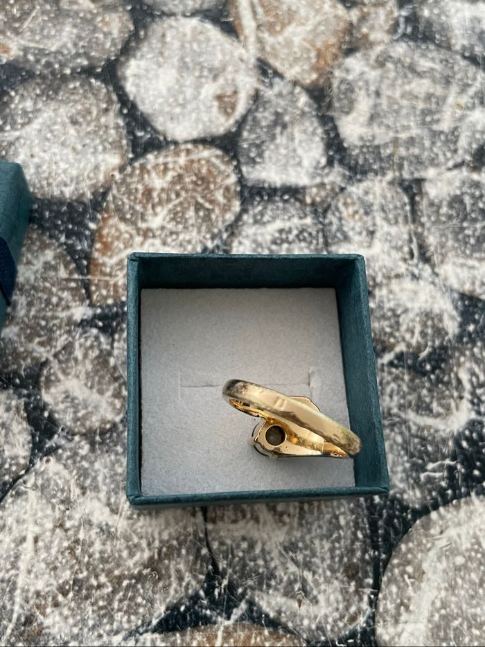 Bague plaqué or - photo numéro 5
