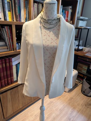 Veste légère blanche H&M en 38