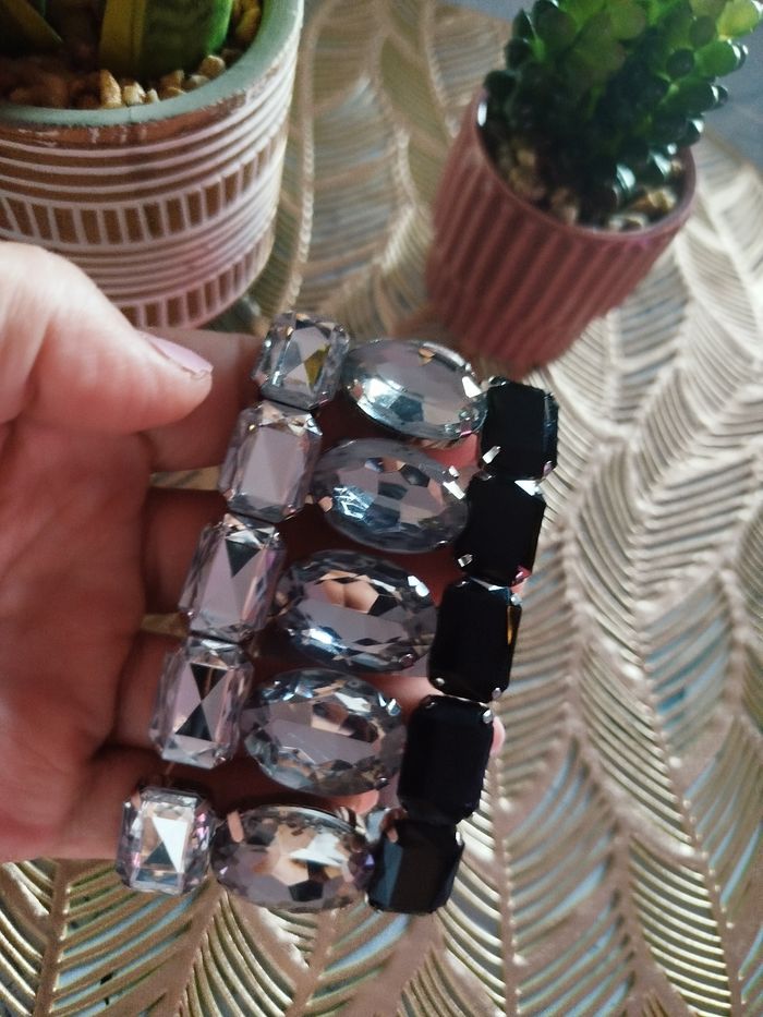 Bracelet strass élastique LOVISA - photo numéro 4