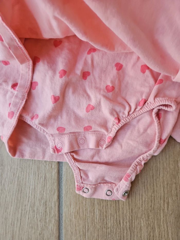 Robe body à coeurs - photo numéro 2