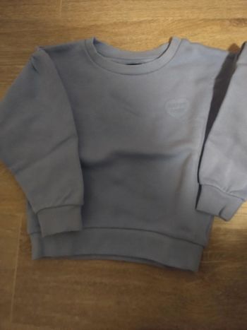 Pull court bleu clair Kiabi