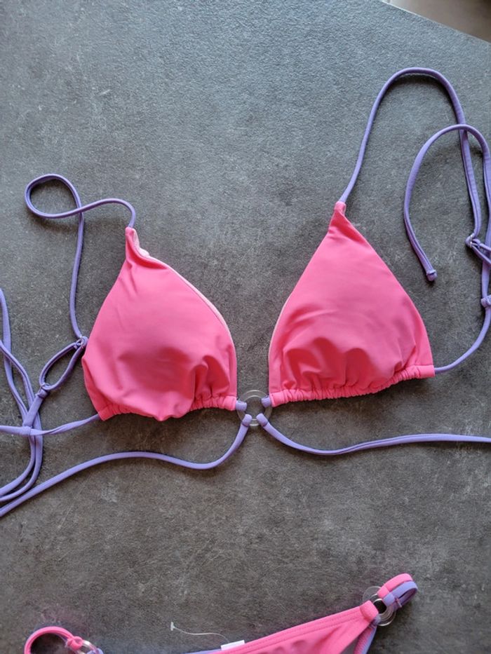 Maillot de bain bicolore - photo numéro 3