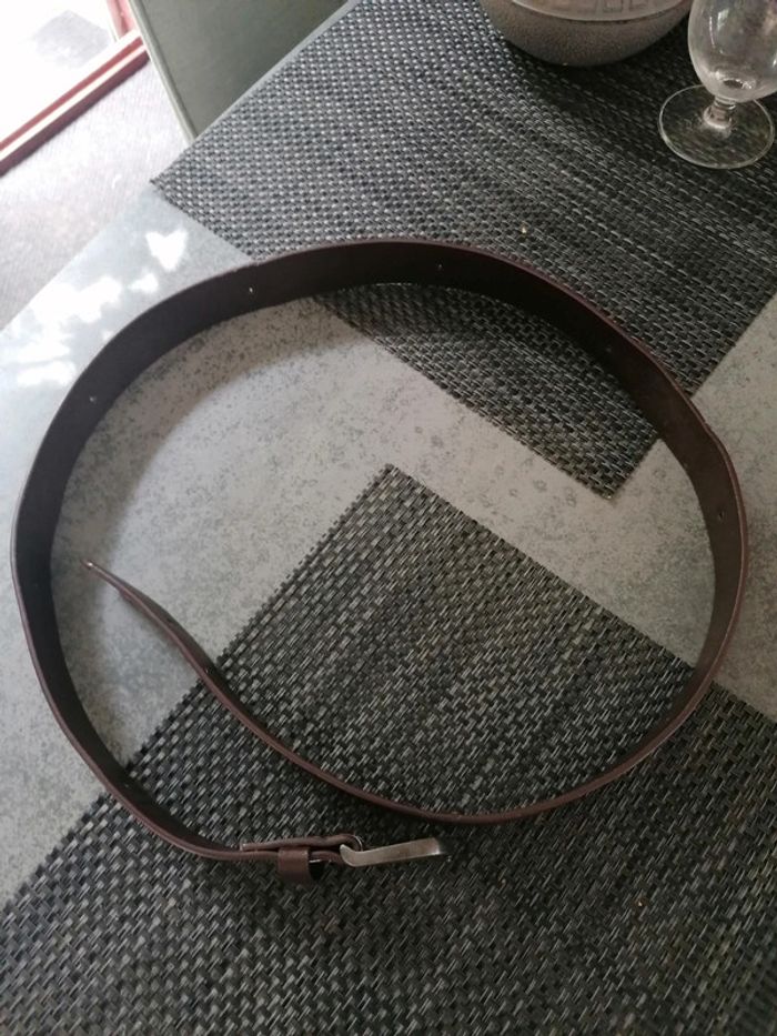 Ceinture femme marron tbe - photo numéro 2