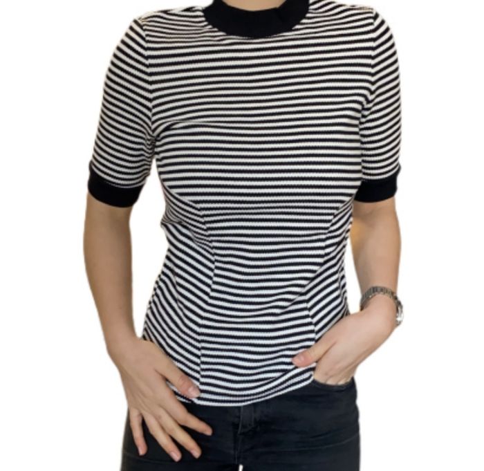 🦅 Tee-shirt à rayures Volcom taille 38  🦅