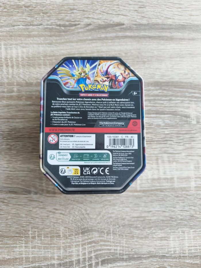 Pokebox Lames Tranchantes Koraidon Ex - photo numéro 2