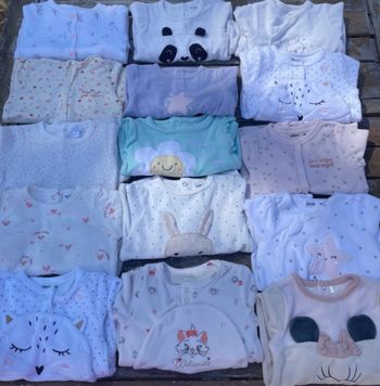 Lot pyjamas 6 mois