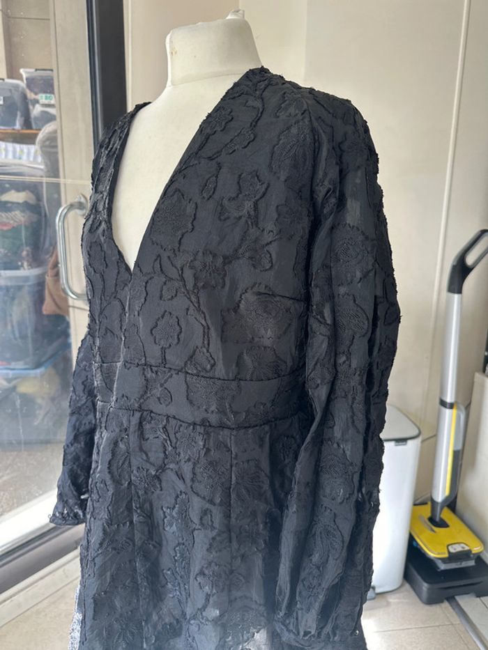 Robe dentelle noire neuve - H&M - photo numéro 2