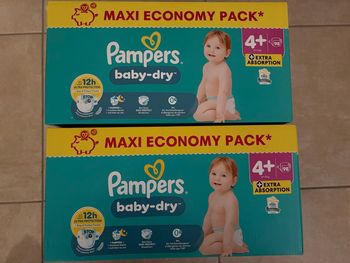 Couches Pampers Taille 4 Neuf