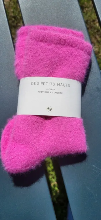 Chaussette rose des petits hauts pierette T.39/41