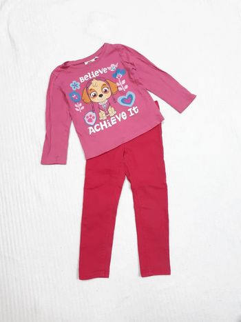 Tenue haut manches longues et pantalon 3 ans