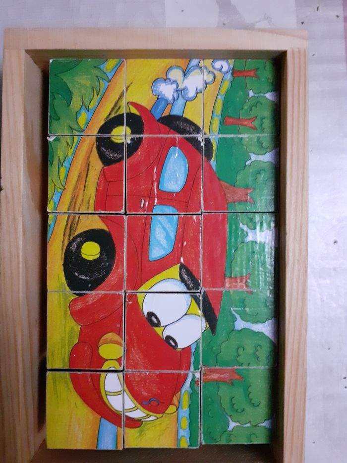 Puzzle cubes véhicules