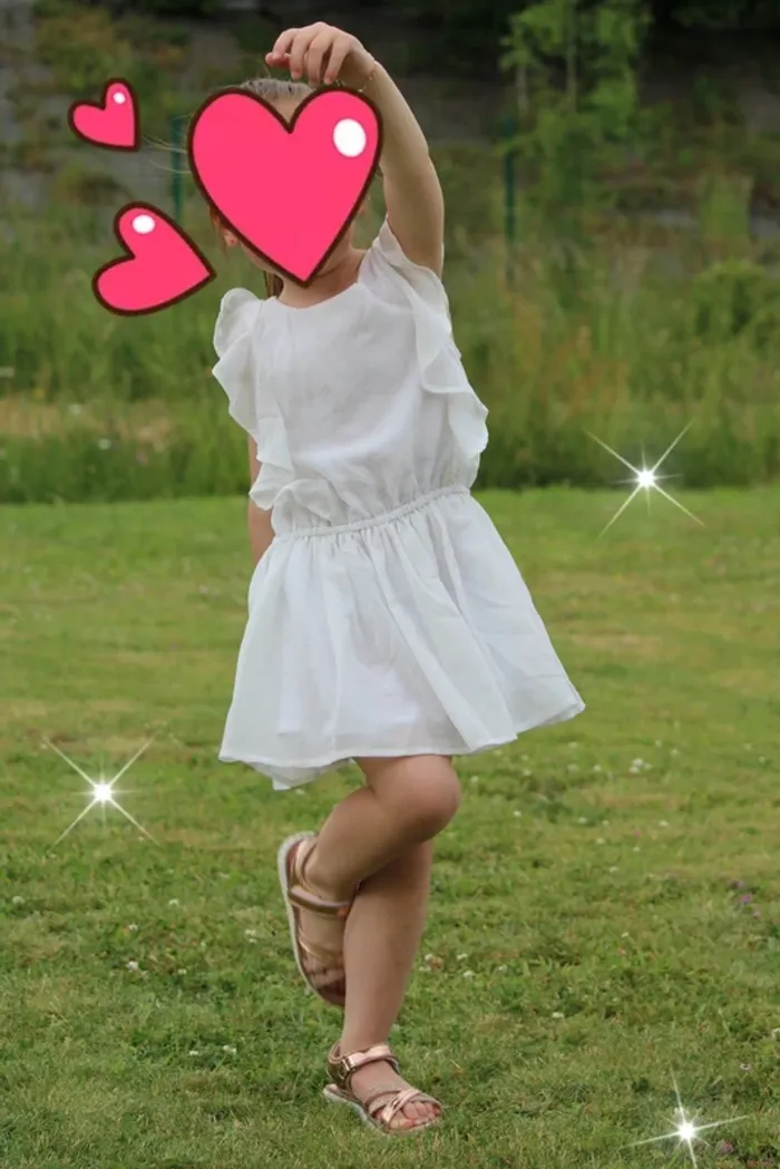 Magnifique robe blanche taille 4 ans. - photo numéro 8