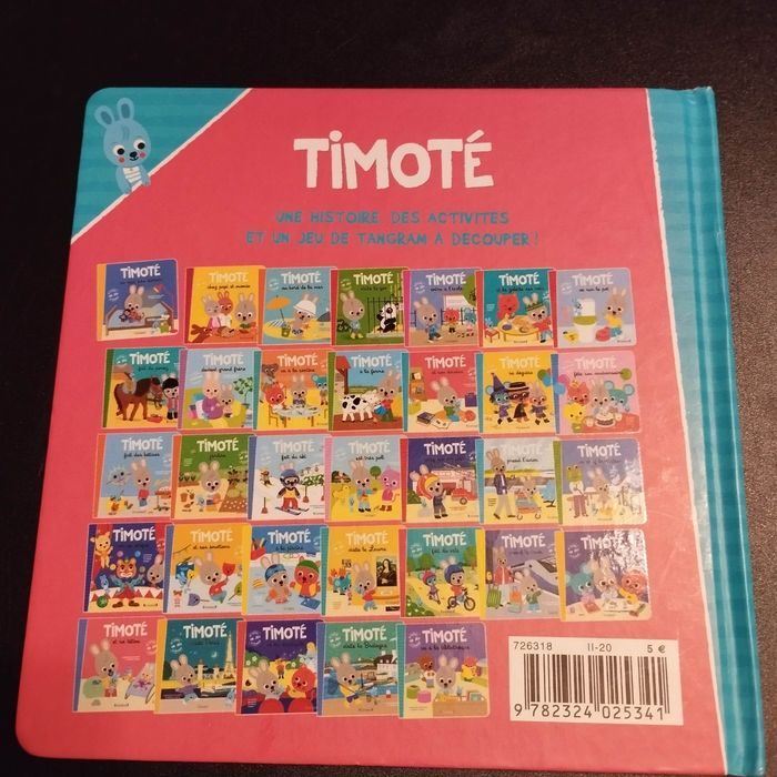 Livre enfant enfant Gründ Timoté et son doudou - photo numéro 2