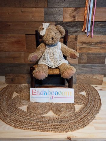peluche ours famiflora tbe