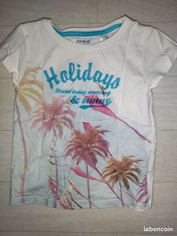 Tee shirt 4 ans Okaïdi