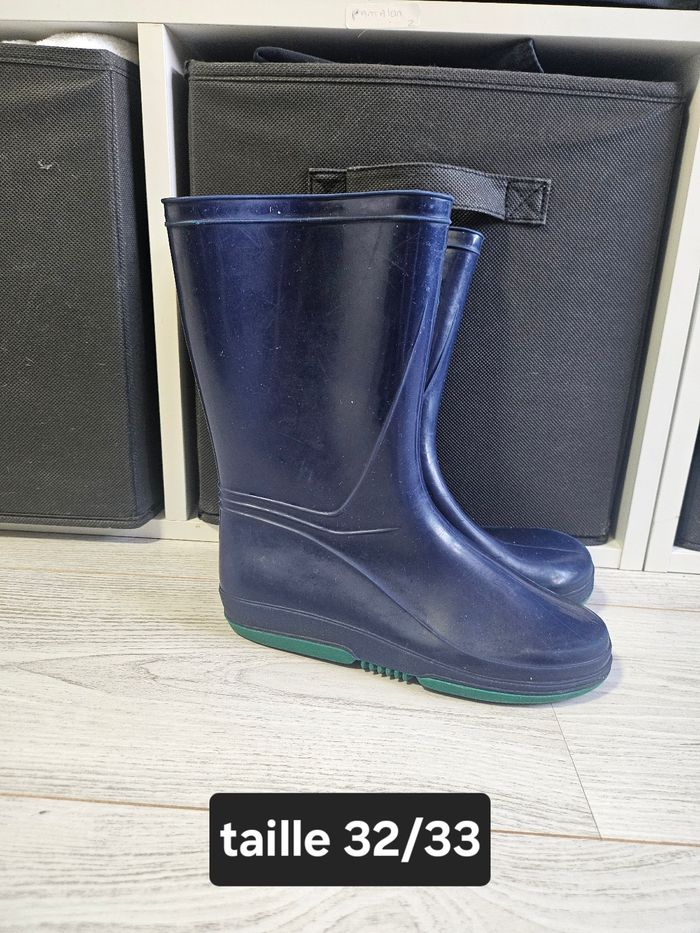 Botte de pluie taille 32/33