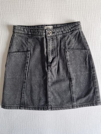 Jupe en jean grise TAO Tweens taille XXS