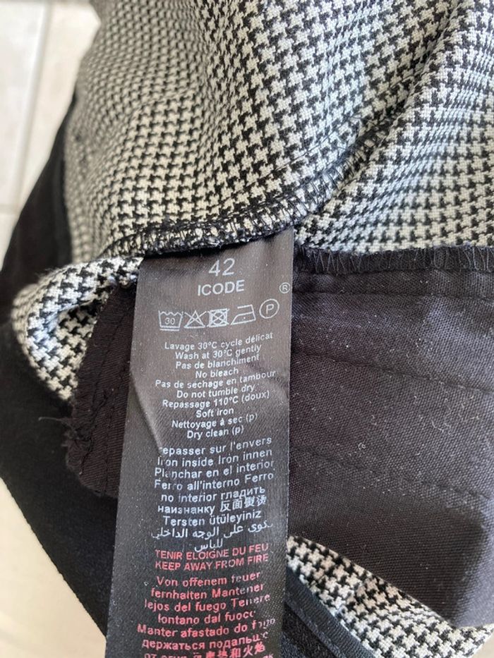 Joli pantalon pied de poule I code 42 - photo numéro 5