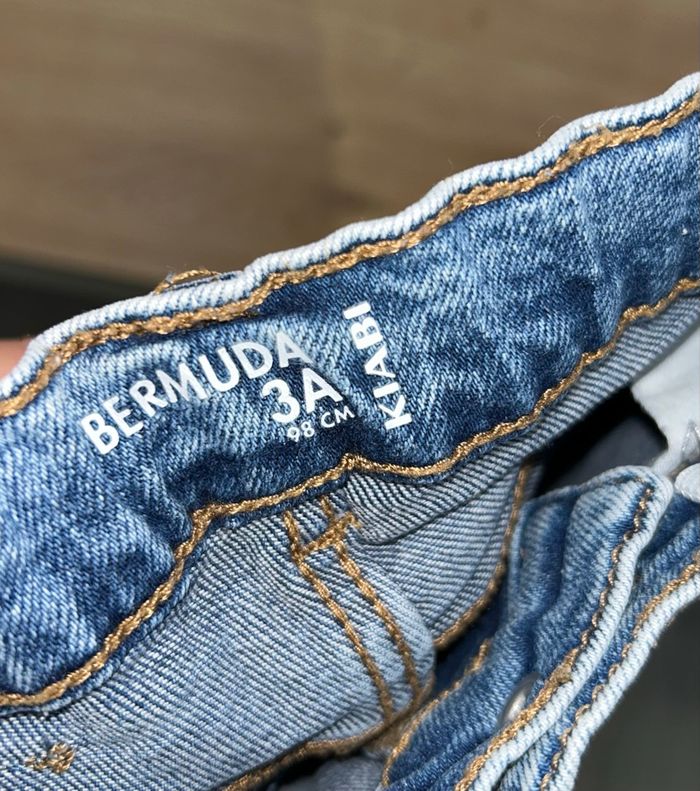 Bermuda bleu - photo numéro 3