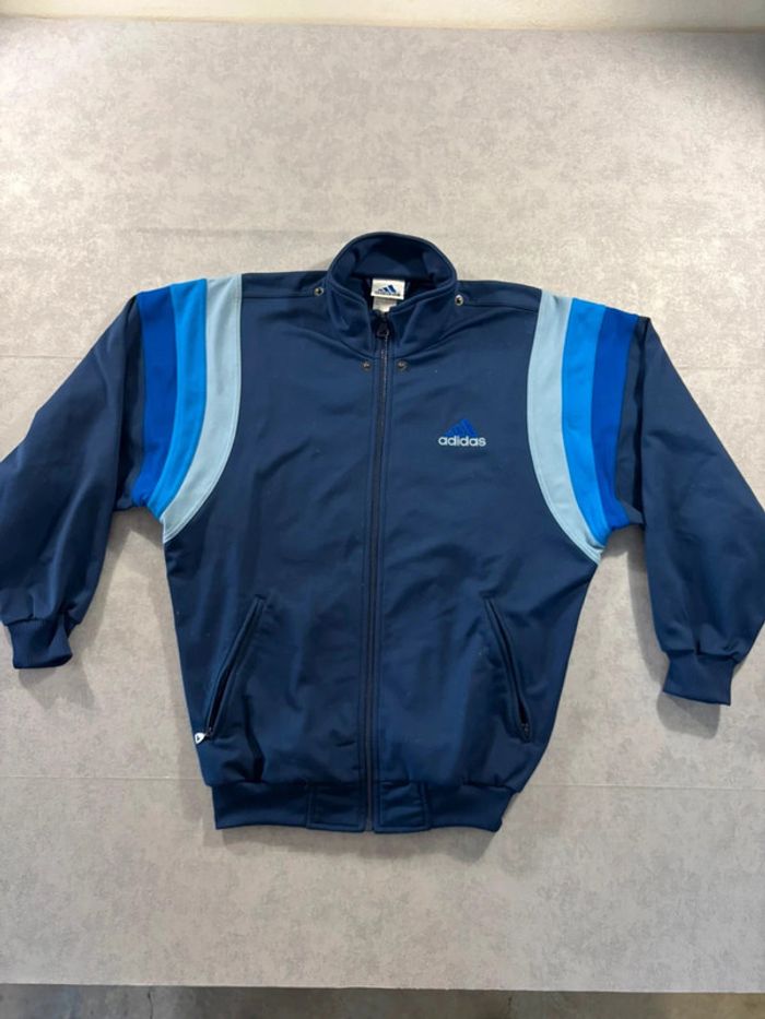 Ensemble de survêtement Adidas Vintage Bleu Taille S - photo numéro 2