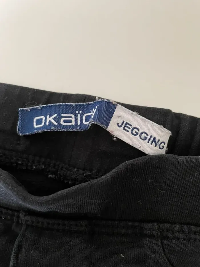 Jegging noir okaidi 5 ans - photo numéro 4